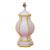 Faux Bamboo Single Yellow Table Lamp For Sale