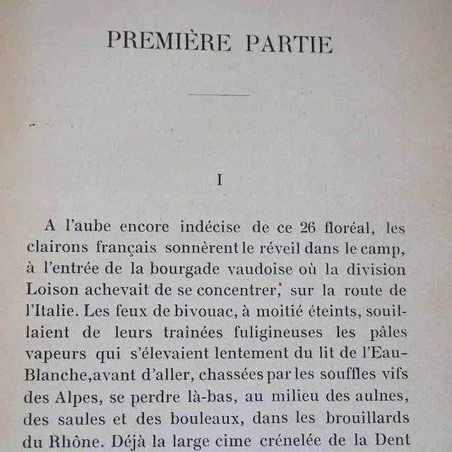 French 1910s La Trompette de Marengo by Samuel Cornut 1st Edition Leather Bound Book For Sale - Image 3 of 10