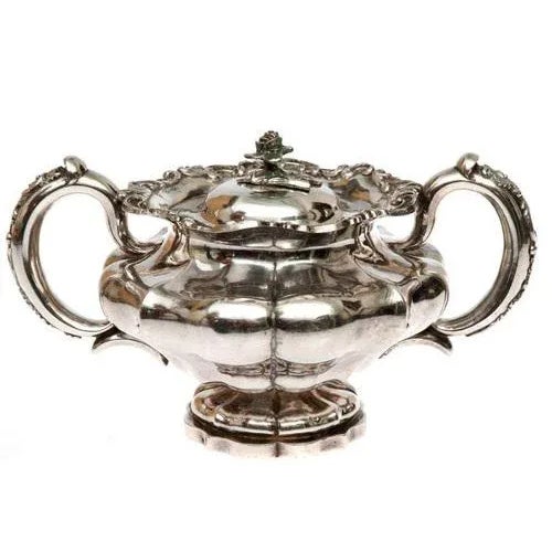 Silver Sugar Basin For Sale - Image 6 of 6