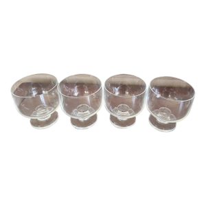 Mid-Century Fruit/Dessert Glasses- Set of 4