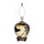Japanese Hand Painted Heron Ceramic Table Lamp For Sale