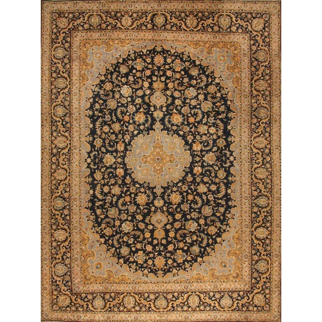 Large Hand-Knotted Middle Eastern Rug For Sale - Image 11 of 11