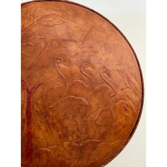 Decorative Leather Box, France, 1960 For Sale - Image 11 of 12