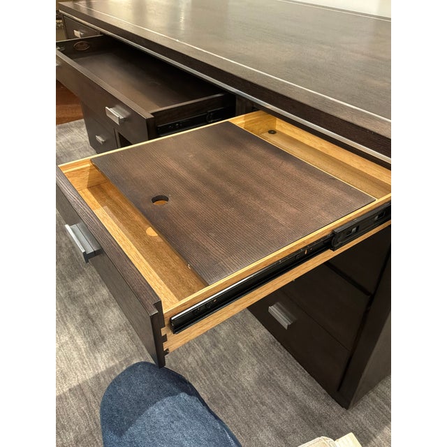 Hooker Furniture Modern Executive Desk For Sale - Image 16 of 18