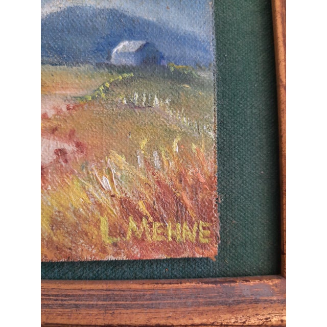 Signed California Artist Lanscape Painting For Sale - Image 9 of 11