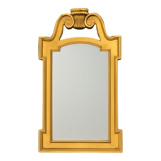 Vintage Ornate Gold Wall Mirror For Sale