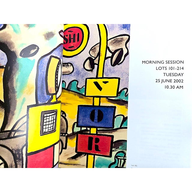 Sotheby's London Catalog Impressionist & Modern Art Day Sale 6/25/02 Sale 2008 For Sale - Image 18 of 18