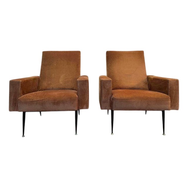 Set of Vintage Armchairs, 1960s For Sale