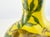 Chinoiserie Vintage Chinese Yellow Famille Rose Monkey & Peach Porcelain Vase For Sale - Image 3 of 12