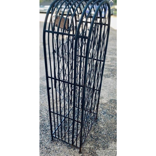 Vintage Bottle Rack, 1970s For Sale - Image 4 of 5