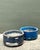 Vintage Distressed Painted Cement Planters - Set of 2 For Sale - Image 12 of 16