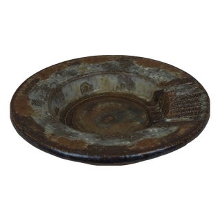 Brutalist Plate by Axella, Denmark, 1970s For Sale