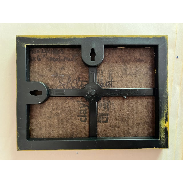 Two Lychees Contemporary Original Painting, Framed For Sale - Image 4 of 4