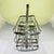 Metal French Galvanized Zinc 10 Compartment Wine Bottle Carrier For Sale - Image 7 of 14
