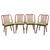 Mid-Century Modern Beech Dining Chairs, 1960s, Set of 4 For Sale - Image 17 of 17
