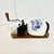 1940s 1940s Vintage Boho Chic Gustavian Delft Coffee Grinder Kitchen Accessory, Wall Mounted. For Sale - Image 5 of 10