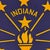 Textile Vintage Cotton State Flag of Indiana For Sale - Image 7 of 7