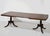Traditional Vintage Georgian Mahogany Twin-Pedestal Dining Table With Extensions 96in For Sale - Image 3 of 12