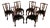 Kindel Chippendale Style Set of Six Mahogany Dining Chairs For Sale