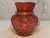 Antique Cranberry Glass Pitcher: Boston & Sandwich Spot-Optic with Rope Twist For Sale - Image 4 of 9