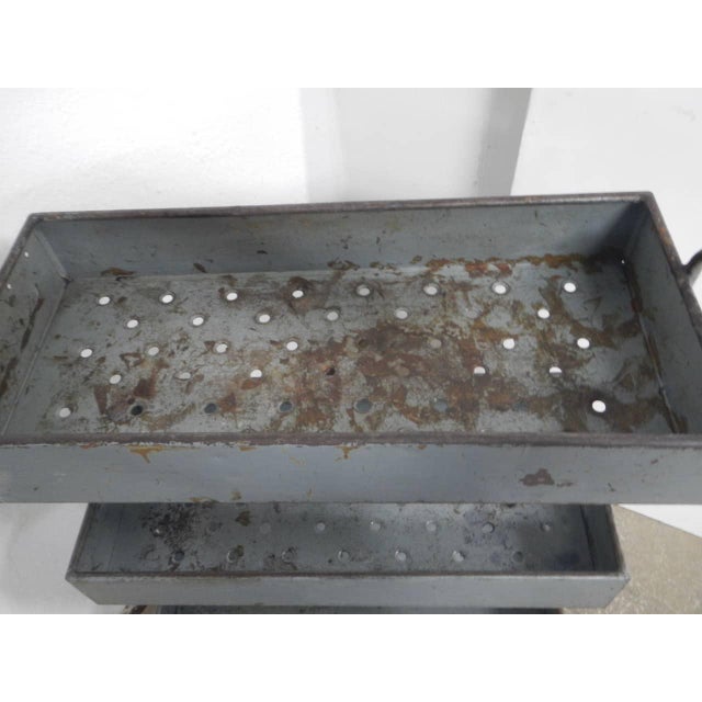 1950s Iron Serving Trolley, 1950 For Sale - Image 5 of 11