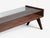 Chocolate Pierre Jeanneret, Coffee Table, Teak, Glass, Chandigarh, India, 1960s For Sale - Image 8 of 11