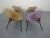 Danish Sueded Balloon Chairs by Hans Olsen for LEA Furniture, 1950s, Set of 4 For Sale - Image 9 of 18