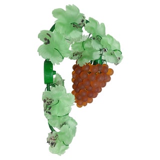 Grape Vine Wall Light from Cesare Toso, 1980s For Sale