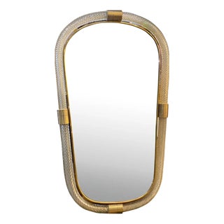 Venetian Murano Glass Wall Mirror by Simoeng For Sale