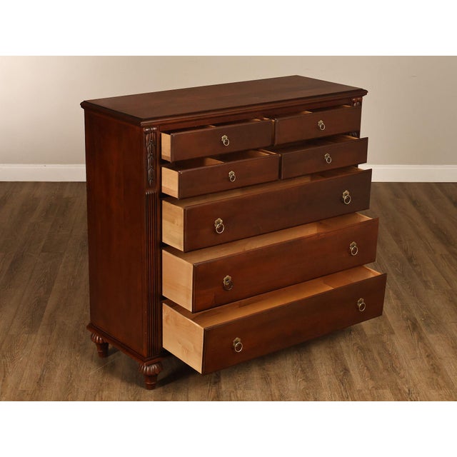 Ethan Allen Ethan Allen British Classics "Dawson" Seven Drawer Chest For Sale - Image 4 of 18