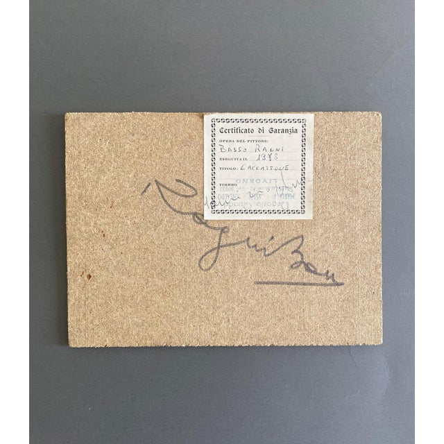 Post-Impressionist Artist, Scene with Figures, 1978, Oil Painting For Sale - Image 8 of 12