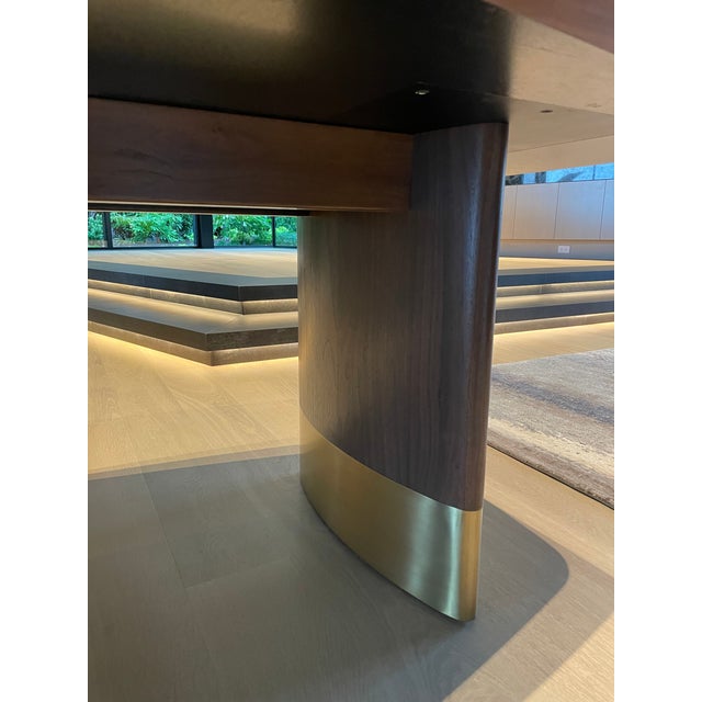 2020s Holly Hunt Diplomat Dining Table For Sale - Image 5 of 9