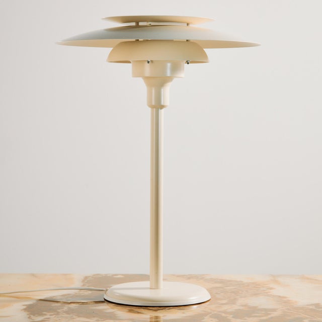 Danish Table Lamp with Three Lamellas, 1980s For Sale - Image 10 of 10