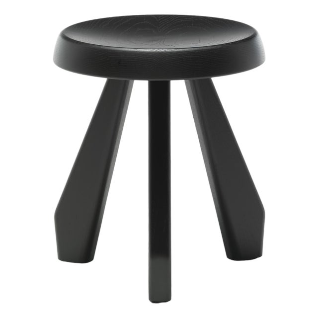 Meribel Wood Stool by Charlotte Perriand for Cassina For Sale
