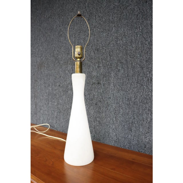 Mid-Century Modern Mid Century Marble Lamp For Sale - Image 3 of 6