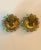 1950s 1950s West Germany Pastel Glass Beaded Earrings - 2 Pieces For Sale - Image 5 of 10