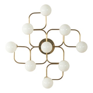 Wall and Ceiling Lamp by Gaetano Sciolari for Leola, 1970s For Sale