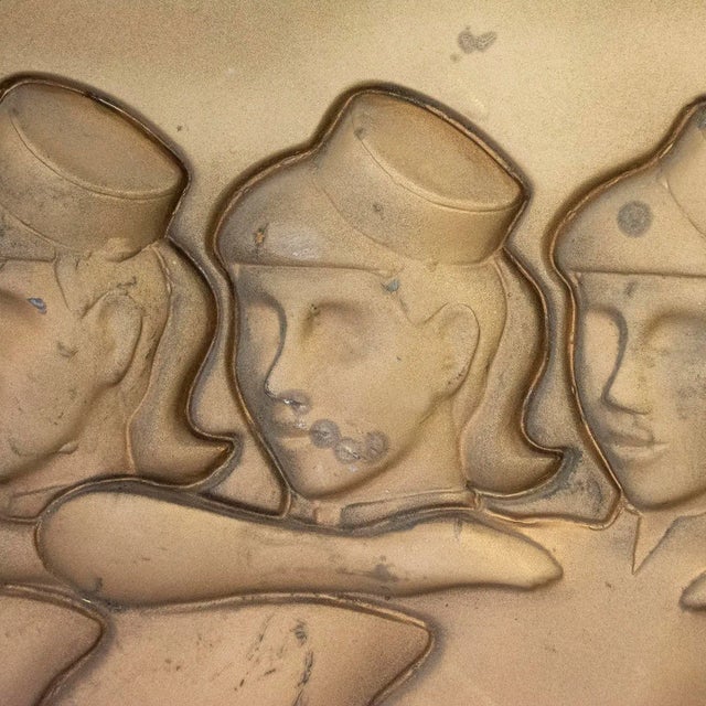 Art Deco Rockettes Art Deco Style Decorative Panel by Mark Yurkiw For Sale - Image 3 of 7