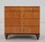 A chest of drawers by Axel Einar Hjorth for Nordiska Kompaniet, model "OK". With manufacturer label. Straight shape with...