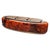 "Roma" Bench With Bronze andWoven Leather, Handcrafted For Sale In Los Angeles - Image 6 of 8