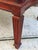 Wood Vintage Red Lacquered Medallion 2 Drawer Commode, Chest of Drawers For Sale - Image 7 of 12