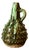 Large French Green-Glazed Terracotta Cruche, 1890s For Sale