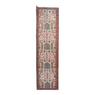 Early 20th Century Willow Tree Persian Runner - 3'2" x 13' For Sale