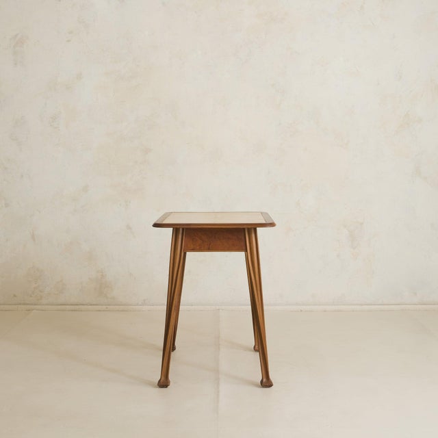 Antique Italian Art Nouveau Desk or Side Table in the Manner of Louis Majorelle For Sale - Image 4 of 11