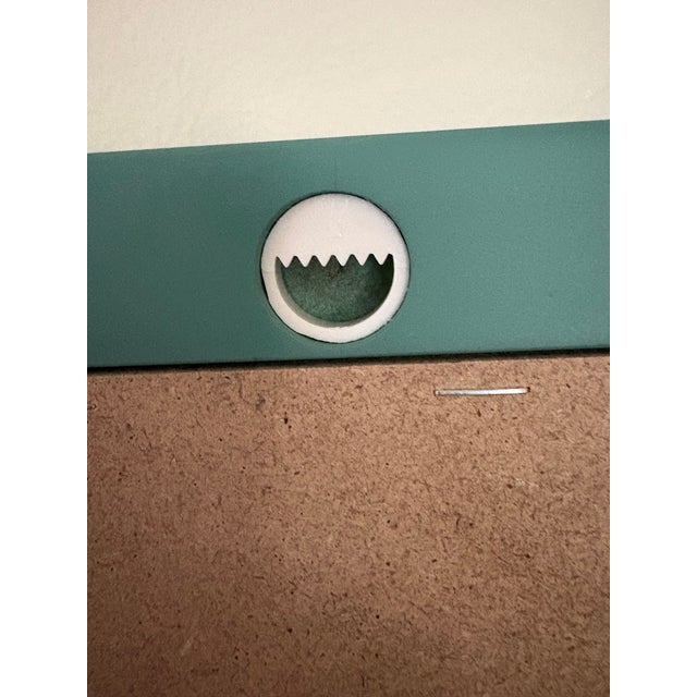 Soft Seafoam Green Arched Full-Length Leaning Wall Mirror - Architectural Frame, Coastal Modern For Sale In New York - Image 6 of 6