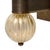 Metal Italian Venetian Glass Opaque Torch Sconces, Murano, Hand-Blown - a Pair For Sale - Image 7 of 9