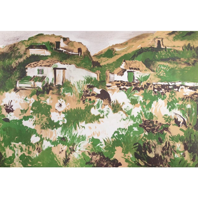 Hand signed. Artist's proof, hand colored. Limited edition of 100 prints. This piece is attributed to the mentioned...