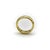 1990s 18k Gold Diamond Etoile Donut Band, Size 8 For Sale - Image 4 of 8