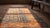 1900s Blue Navy Geometric Antique Nw Persian Rug 3'6" X 7'8" Handmade Wool Carpet For Sale In New York - Image 6 of 7