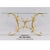 Restored Vintage Gilded Wheat Sheaf Tole Sofa Table Base For Sale - Image 4 of 11